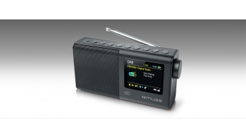 Muse | Portable Radio | M-117 DB | AUX in | Black | Portable | FM, DAB/DAB+