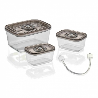 Caso VacuBoxx Eco Set | Caso | VacuBoxx Eco Set | 1177 | 3 | Transparent