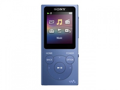 Sony Walkman NW-E394L MP3 Player with FM radio, 8GB, Blue | MP3 Player with FM radio | Walkman NW-E394L | Internal memory 8 GB | FM | USB connectivity