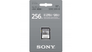 Sony | SF-E Series UHS-II SDXC Memory Card | SF-E256 | 256 GB | SDXC | Flash memory class 10