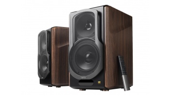 Edifier S2000MKIII Bookshelf Speaker, Brown | Edifier