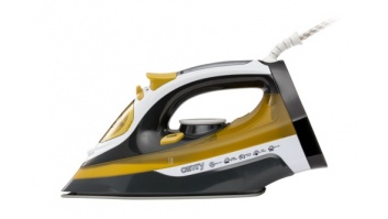 Camry | Iron | CR 5029 | Steam Iron | 2400 W | Continuous steam 40 g/min | Steam boost performance 70 g/min | White/Black/Gold