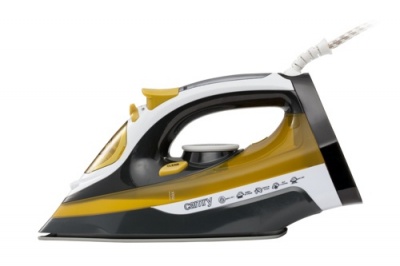 Camry | Iron | CR 5029 | Steam Iron | 2400 W | Continuous steam 40 g/min | Steam boost performance 70 g/min | White/Black/Gold