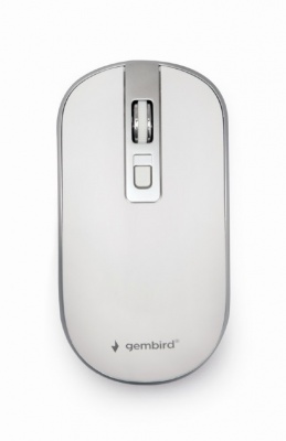 Gembird | Wireless Optical mouse | MUSW-4B-05 | Optical mouse | USB | White