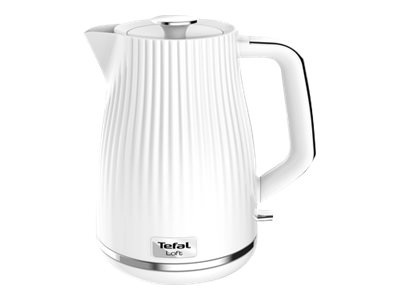 TEFAL | Electric Kettle | KO250130 | Electric | 2400 W | 1.7 L | Plastic | 360° rotational base | White