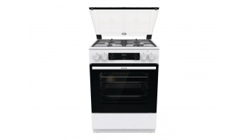 Gorenje | Cooker | GK6C4WF | Hob type Gas | Oven type Electric | White | Width 60 cm | Grilling | Depth 60 cm | 71 L