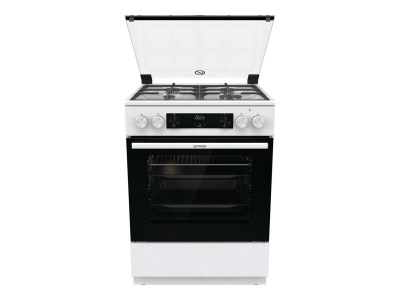 Gorenje | Cooker | GK6C4WF | Hob type Gas | Oven type Electric | White | Width 60 cm | Grilling | Depth 60 cm | 71 L