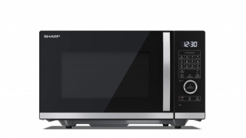 Sharp | Microwave Oven with Grill and Convection | YC-QC254AE-B | Free standing | 25 L | 900 W | Convection | Grill | Black