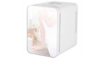 Adler | Mini refrigerator with mirror | AD 8085 | Free standing | Larder | Height 27 cm | Fridge net capacity 4 L | White