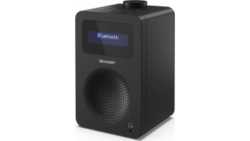 Sharp DR-430(BK) Digital Radio, FM/DAB/DAB+, Bluetooth 5.0, Midnight Black | Sharp | Digital Radio | DR-430(BK) | Midnight Black | Bluetooth | FM radio | Headphone out