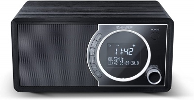 Sharp DR-450(BK) Digital Radio, FM/DAB/DAB+, Bluetooth 4.2, Alarm function, Midnight Black | Sharp | Digital Radio | DR-450(BK) | Midnight Black | Bluetooth | FM radio