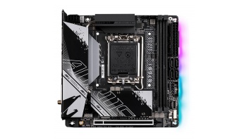 Gigabyte | B760I AORUS PRO DDR4 1.0 M/B | Processor family Intel | Processor socket  LGA1700 | DDR4 DIMM | Memory slots 2 | Supported hard disk drive interfaces 	SATA, M.2 | Number of SATA connectors 4 | Chipset Intel B760 Express | Mini-ITX