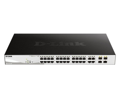 D-Link | 28-Port Gigabit Smart Managed PoE Switch | DGS-1210-28P | Managed L2+ | Desktop | Power supply type External