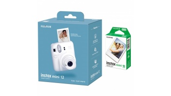 Fujifilm | Instax Mini 12 Camera + Instax Mini Glossy (10pl) | Caly White | 800