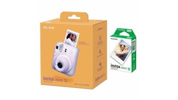 Fujifilm | Instax Mini 12 Camera + Instax Mini Glossy (10pl) | Lilac Purple | 800