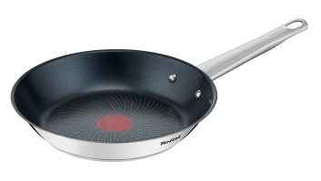 TEFAL Cook Eat Pan | B9220404 | Frying | Diameter 24 cm | Suitable for induction hob | Fixed handle | Stainless Steel