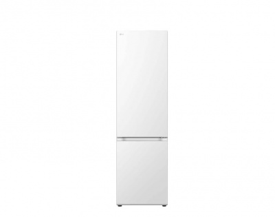 LG | Refrigerator | GBV5240DSW | Energy efficiency class D | Free standing | Combi | Height 203 cm | No Frost system | Fridge net capacity 277 L | Freezer net capacity 110 L | Display | 35 dB | White