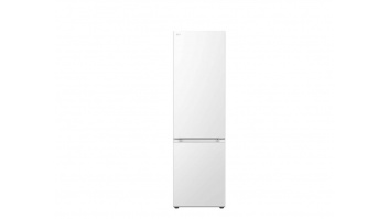 LG | Refrigerator | GBV5240DSW | Energy efficiency class D | Free standing | Combi | Height 203 cm | No Frost system | Fridge net capacity 277 L | Freezer net capacity 110 L | Display | 35 dB | White