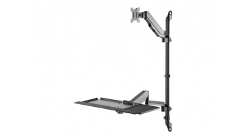 Digitus | Wall mount | Tilt, height adjustment, rotate | 17-32 " | Black