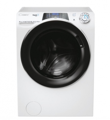 Candy | Washing Machine with Dryer | RPW41066BWMBC-S | Energy efficiency class D | Front loading | Washing capacity 10 kg | 1400 RPM | Depth 58 cm | Width 60 cm | TFT | Drying system | Drying capacity 6 kg | Steam function | White