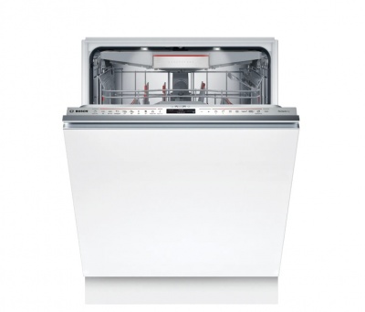 Bosch | Dishwasher | SMV8YCX02E | Built-in | Width 60 cm | Number of place settings 14 | Number of programs 8 | Energy efficiency class A | Display | AquaStop function | White