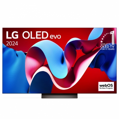 LG OLED65C41LA 65" (139 cm) OLED evo C4 4K Smart TV