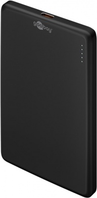 Magnetic Wireless Power Bank | 70182 | 5000 mAh | USB-C | Black