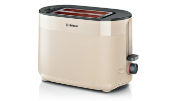 Bosch TAT2M127 MyMoment Compact toaster, 950 W, 2 slots, Beige