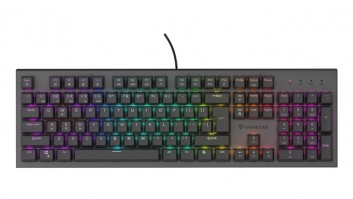 THOR 303 | Mechanical Gaming Keyboard | Wired | US | Black | USB Type-A | Outemu Brown