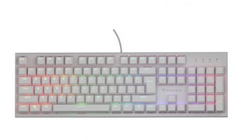 THOR 303 | Mechanical Gaming Keyboard | Wired | US | White | USB Type-A | Outemu Peach Silent