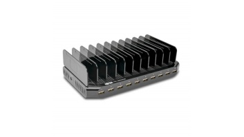 Tripp Lite | 10 Port USB Charging Station with Adjustable Storage | U280-010-ST-CEE | 96 W