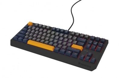 THOR 230 | Mechanical Gaming Keyboard | Wired | US | Naval Blue Negative | USB Type-A | Outemu Panda