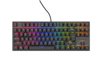 THOR 303 | Mechanical Gaming Keyboard | Wired | US | Black | USB Type-A | Outemu Peach Silent