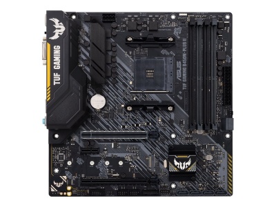 Asus | TUF GAMING B450M-PLUS II | Processor family AMD | Processor socket AM4 | DDR4 | Memory slots 4 | Number of SATA connectors 6 x SATA III | Chipset AMD B | Micro ATX