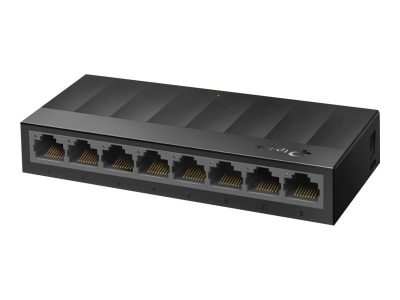 TP-LINK | Desktop Switch | LS1008G | Unmanaged | Desktop | Power supply type External