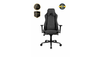 Arozzi Vernazza Vento Gaming Chair Vento Polyurethane; Soft Fabric; Metal; Aluminium | Dark Grey