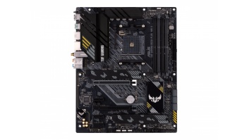 Asus | TUF GAMING B550-PLUS WIFI II | Processor family AMD | Processor socket AM4 | DDR4 DIMM | Memory slots 4 | Supported hard disk drive interfaces 	SATA, M.2 | Number of SATA connectors 6 | Chipset AMD B550 | 30.5cm x 24.4cm