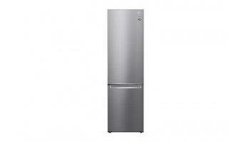 LG | Refrigerator | GBB72PZVCN1 | Energy efficiency class C | Free standing | Combi | Height 203 cm | Fridge net capacity 277 L | Freezer net capacity 107 L | Display | 35 dB | Stainless steel