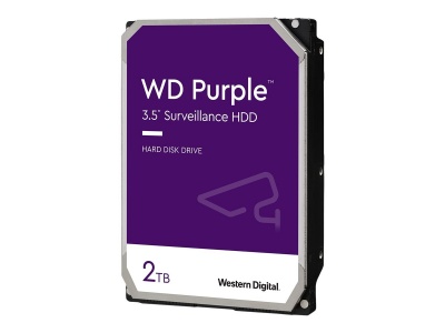 Western Digital | Hard Drive | Purple WD23PURZ | N/A RPM | 2000 GB