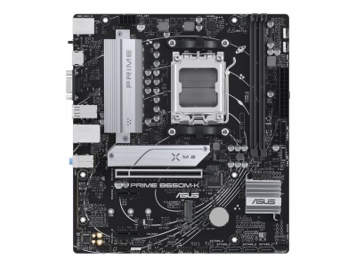 Asus | PRIME B650M-K | Processor family AMD | Processor socket AM5 | DDR5 | Supported hard disk drive interfaces SATA, M.2 | Number of SATA connectors 4