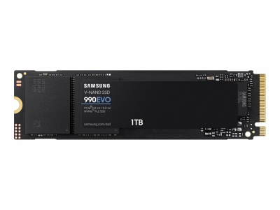 Samsung | SSD | 990 EVO | 1000 GB | SSD form factor M.2 2280 | SSD interface PCIe NVMe Gen 4.0 x 4 | Read speed 5000 MB/s | Write speed 4200 MB/s