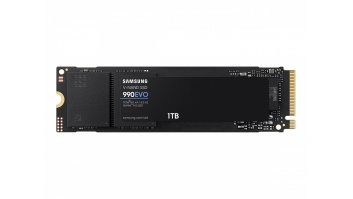 Samsung | SSD | 990 EVO | 1000 GB | SSD form factor M.2 2280 | SSD interface PCIe NVMe Gen 4.0 x 4 | Read speed 5000 MB/s | Write speed 4200 MB/s