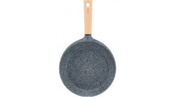 Tefal Stone&Wood frypan 28 cm Suitable for induction