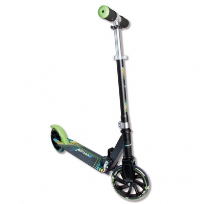 Muuwmi Aluminium Scooter NEON skrejritenis, 180 mm, ar gaismiņām