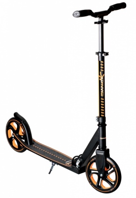 Akcija! Muuwmi Aluminium PRO Scooter skrejritenis 215 mm, oranžs