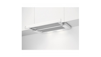 Electrolux izvelkams tvaika nosūcējs, 60 cm, balts