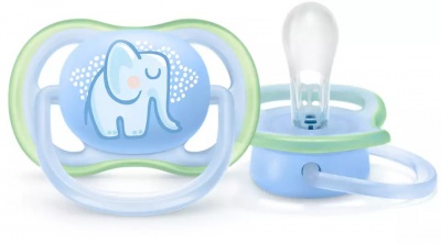 (V) Izpārdošanas cena! Philips Avent māneklītis Ultra Air Deco, blue elephant, 0-6M (1 gab), zēnu