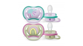 Philips Avent māneklītis Ultra Air, 0-6M (2 gab), meitenēm