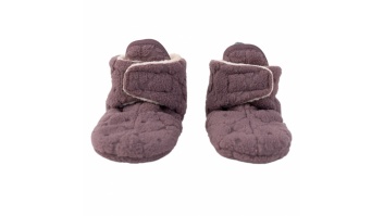 Lodger Slipper Folklore Fleece čībiņas, Mauve, 6-12m