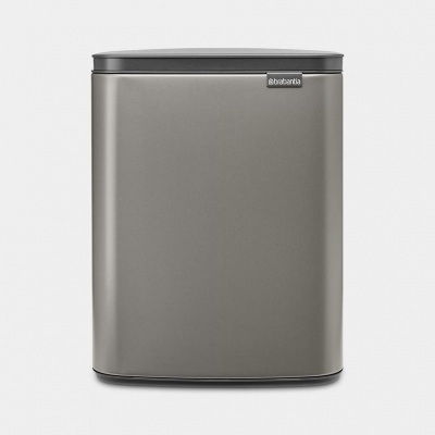 BRABANTIA atkritumu tvertne Bo,12l,Platinum